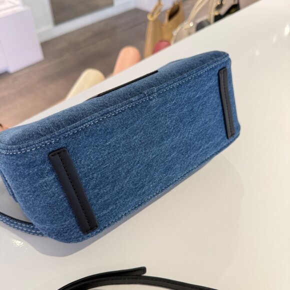 MARC JACOBS 4S6HSH399H02 The Drifter Crossbody Bag Denim $428 - Picture 3 of 6